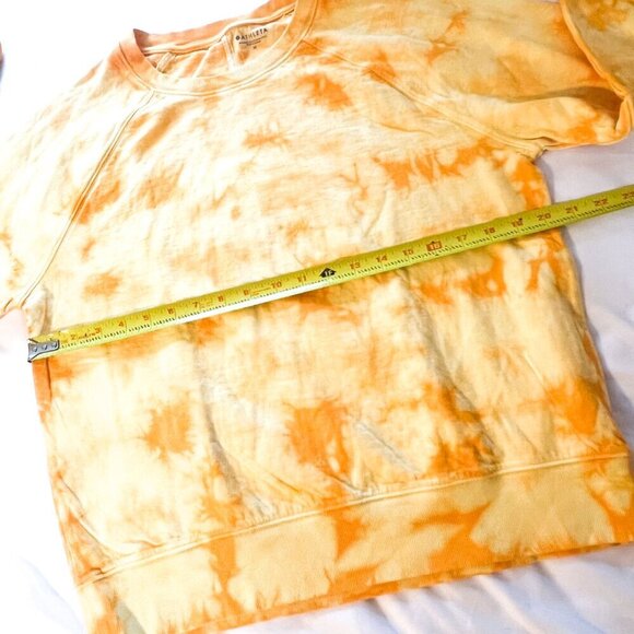 Athleta Sundown Sweatshirt Tie Dye Acapulco Orange Size Medium - Picture 8 of 11